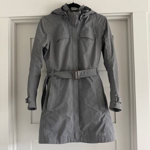 REI - Women’s raincoat with removable hood